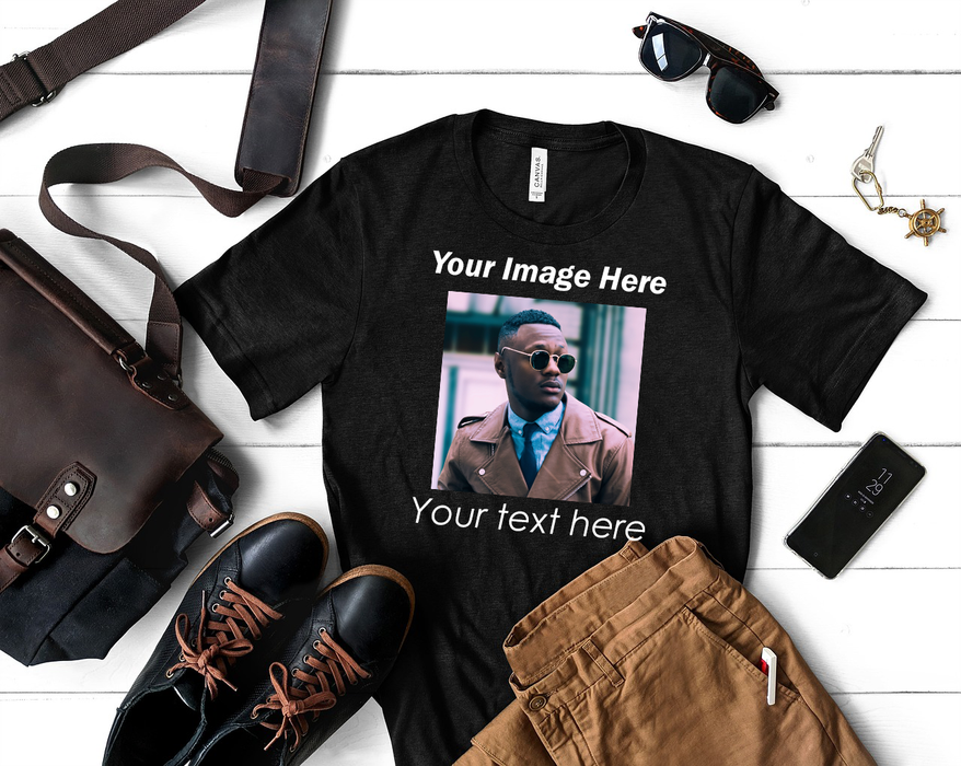 Custom Photo shirt, Custom Shirt, Custom Picture Tshirt, Birthday photo Shirt, Holiday Gift, Family Picture Tee