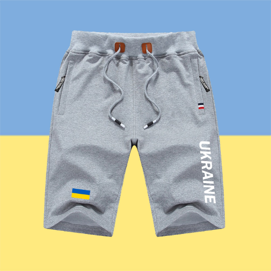 Ukraine Shorts / Ukraine Pants / Ukraine Shorts Flag / Ukraine Jersey / Grey Shorts / Black Shorts / Ukraine Poster / Ukraine Map / Men