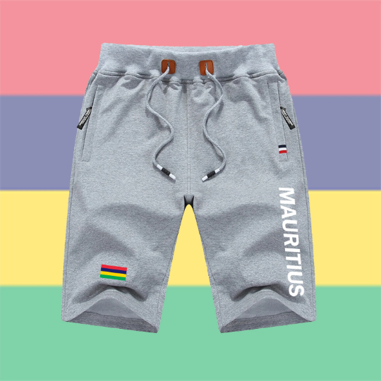 Mauritius Shorts / Mauritius Pants / Mauritius Shorts Flag / Mauritius Jersey / Grey Shorts / Black Shorts / Mauritius Poster / Mauritius