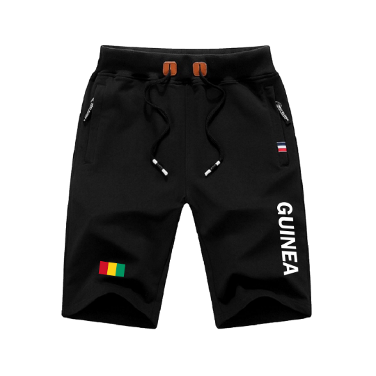 Guinea Shorts / Guinea Pants / Guinea Shorts Flag / Guinea Jersey / Grey Shorts / Black Shorts / Guinea Poster / Guinea Map / Men Women
