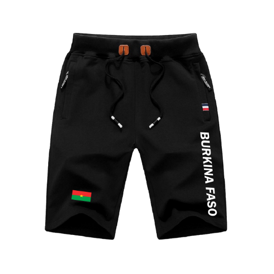 Burkina Faso Shorts / Burkina Faso Pants / Burkina Faso Shorts Flag / Burkina Faso Jersey / Grey Shorts / Black Shorts / Burkina Faso Poster