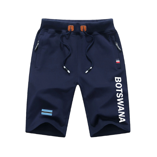 Botswana Shorts / Botswana Pants / Botswana Shorts Flag / Botswana Jersey / Grey Shorts / Black Shorts / Botswana Poster / Botswana Map