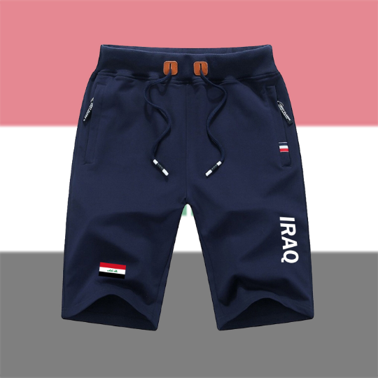 Iraq Shorts / Iraq Pants / Iraq Shorts Flag / Iraq Jersey / Grey Shorts / Black Shorts / Iraq Poster / Iraq Map / Men Women