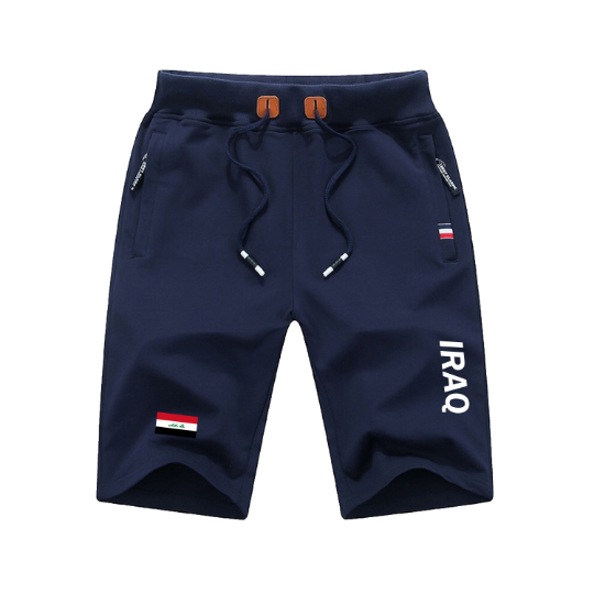 Iraq Shorts / Iraq Pants / Iraq Shorts Flag / Iraq Jersey / Grey Shorts / Black Shorts / Iraq Poster / Iraq Map / Men Women