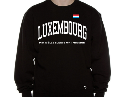 Luxembourg Sweatshirts / Luxembourg Shirt / Luxembourg Sweat Pants Map / Luxembourg Jersey / Grey Sweatshirts / Black Sweatshirts / Poster