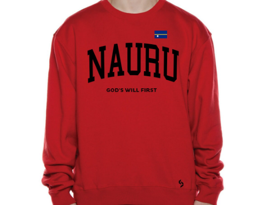 Nauru Sweatshirts / Nauru Shirt / Nauru Sweat Pants Map / Nauru Jersey / Grey Sweatshirts / Black Sweatshirts / Nauru Poster