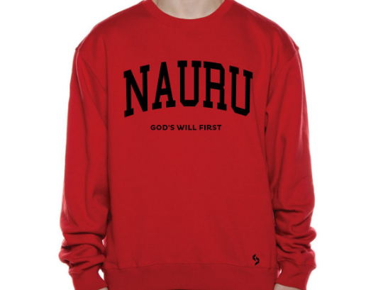 Nauru Sweatshirts / Nauru Shirt / Nauru Sweat Pants Map / Nauru Jersey / Grey Sweatshirts / Black Sweatshirts / Nauru Poster