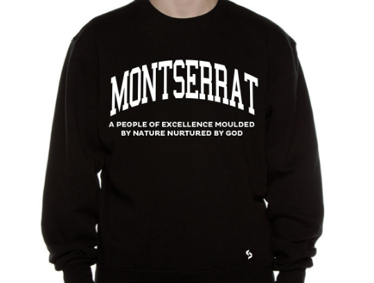 Montserrat Sweatshirts / Montserrat Shirt / Montserrat Sweat Pants Map / Montserrat Jersey / Grey Sweatshirts / Black Sweatshirts / Poste