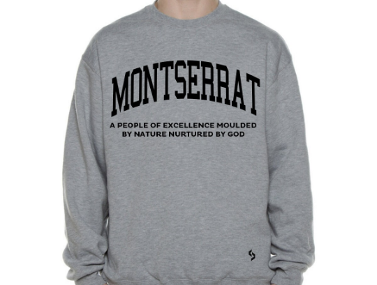 Montserrat Sweatshirts / Montserrat Shirt / Montserrat Sweat Pants Map / Montserrat Jersey / Grey Sweatshirts / Black Sweatshirts / Poste