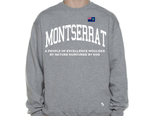 Montserrat Sweatshirts / Montserrat Shirt / Montserrat Sweat Pants Map / Montserrat Jersey / Grey Sweatshirts / Black Sweatshirts / Poste