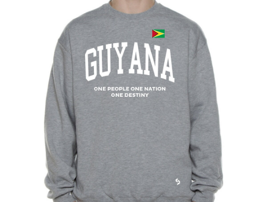 Guyana Sweatshirts / Guyana Shirt / Guyana Sweat Pants Map / Guyana Jersey / Grey Sweatshirts / Black Sweatshirts / Guyana Poster