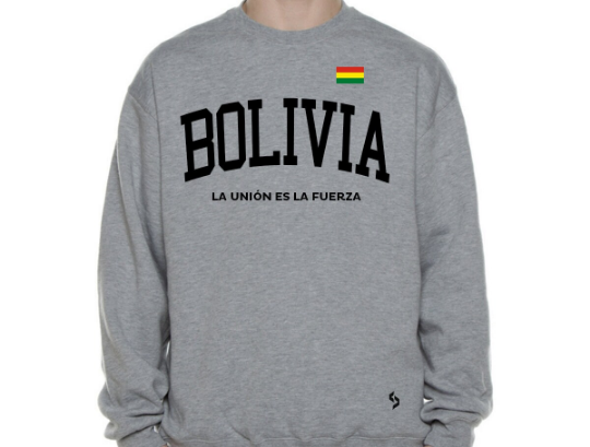 Bolivia Sweatshirts / Bolivia Shirt / Bolivia Sweat Pants Map / Bolivia Jersey / Grey Sweatshirts / Black Sweatshirts / Bolivia Poster