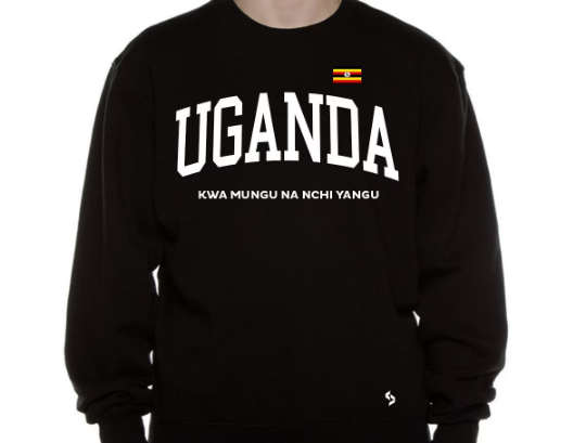 Uganda Sweatshirts / Uganda Shirt / Uganda Sweat Pants Map / Uganda Jersey / Grey Sweatshirts / Black Sweatshirts / Uganda Poster