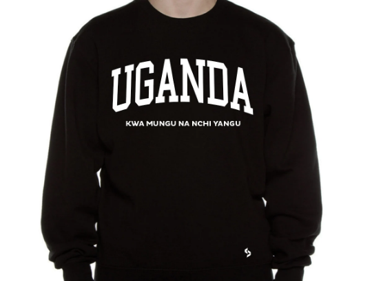 Uganda Sweatshirts / Uganda Shirt / Uganda Sweat Pants Map / Uganda Jersey / Grey Sweatshirts / Black Sweatshirts / Uganda Poster