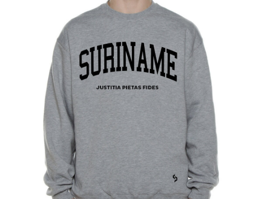 Suriname Sweatshirts / Suriname Shirt / Suriname Sweat Pants Map / Suriname Jersey / Grey Sweatshirts / Black Sweatshirts / Suriname Poster