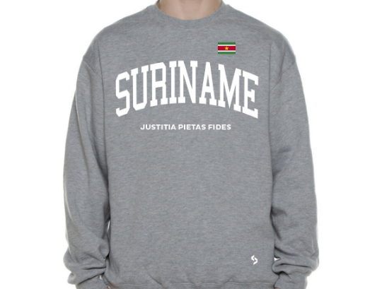 Suriname Sweatshirts / Suriname Shirt / Suriname Sweat Pants Map / Suriname Jersey / Grey Sweatshirts / Black Sweatshirts / Suriname Poster