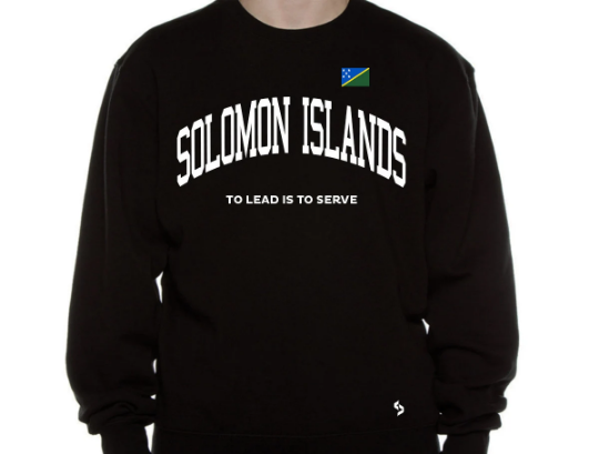 Solomon Islands Sweatshirts / Solomon Islands Shirt / Solomon Islands Sweat Pants Map / Solomon Islands Jersey / Grey Sweatshirts