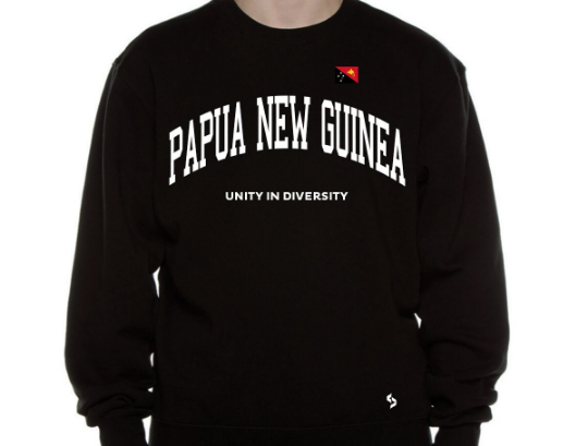 Papua New Guinea Sweatshirts / Papua New Guinea Shirt / Papua New Guinea Sweat Pants Map / Papua New Guinea Jersey / Grey Sweatshirts