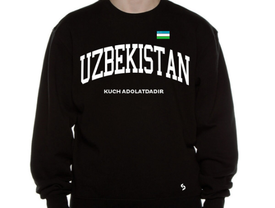 Uzbekistan Sweatshirts / Uzbekistan Shirt / Uzbekistan Sweat Pants Map / Uzbekistan Jersey / Grey Sweatshirts / Black Sweatshirts / Poster