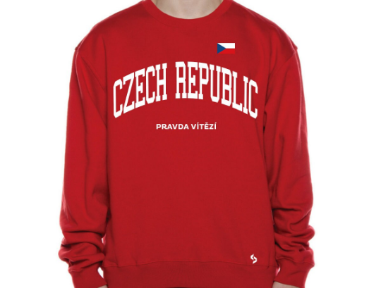Czech Republic Sweatshirts / Czech Republic Shirt / Czech Republic Sweat Pants Map / Czech Republic Jersey / Grey Sweatshirts / Sweatshirts