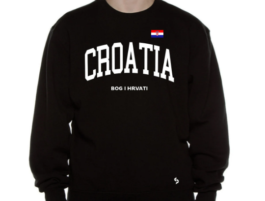 Croatia Sweatshirts / Croatia Shirt / Croatia Sweat Pants Map / Croatia Jersey / Grey Sweatshirts / Black Sweatshirts / Croatia Poster