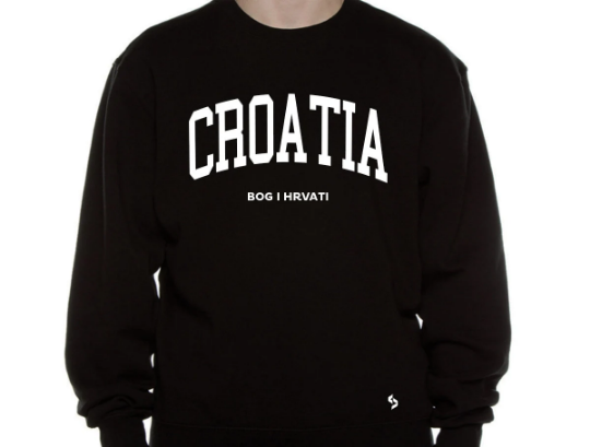 Croatia Sweatshirts / Croatia Shirt / Croatia Sweat Pants Map / Croatia Jersey / Grey Sweatshirts / Black Sweatshirts / Croatia Poster