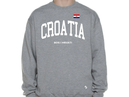 Croatia Sweatshirts / Croatia Shirt / Croatia Sweat Pants Map / Croatia Jersey / Grey Sweatshirts / Black Sweatshirts / Croatia Poster