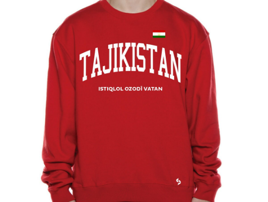 Tajikistan Sweatshirts / Tajikistan Shirt / Tajikistan Sweat Pants Map / Tajikistan Jersey / Grey Sweatshirts / Black Sweatshirts