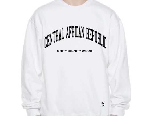 Central African Republic Sweatshirts / Central African Republic Shirt / Central African Republic Sweat Pants Map / Central African Republic