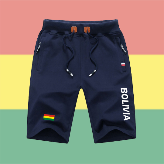 Bolivia Shorts / Bolivia Pants / Bolivia Shorts Flag / Bolivia Jersey / Grey Shorts / Black Shorts / Bolivia Poster / Bolivia Map