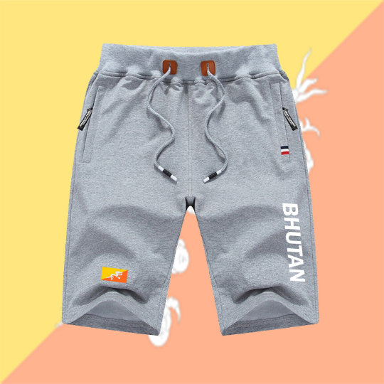 Bhutan Shorts / Bhutan Pants / Bhutan Shorts Flag / Bhutan Jersey / Grey Shorts / Black Shorts / Bhutan Poster / Bhutan Map / Men Women