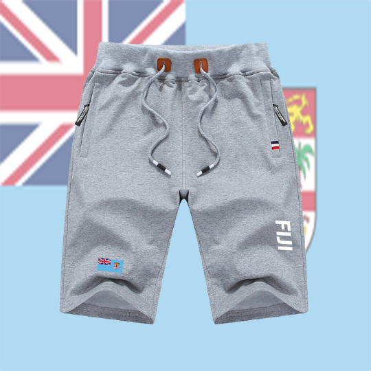 Fiji Shorts / Fiji Pants / Fiji Shorts Flag / Fiji Jersey / Grey Shorts / Black Shorts / Fiji Poster / Fiji Map / Men Women