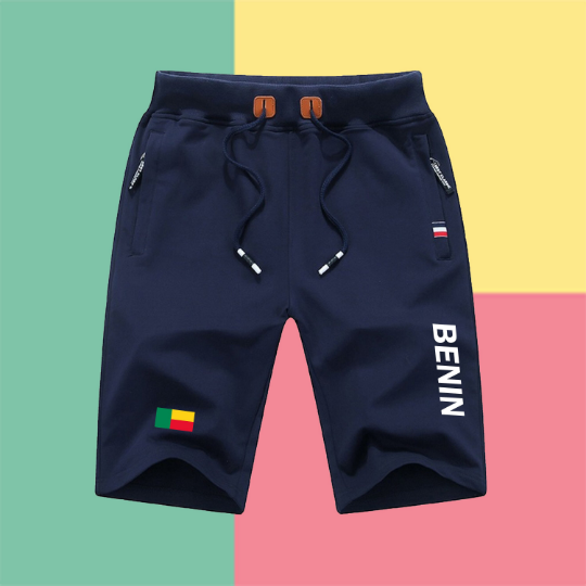 Benin Shorts / Benin Pants / Benin Shorts Flag / Benin Jersey / Grey Shorts / Black Shorts / Benin Poster / Benin Map / Men Women