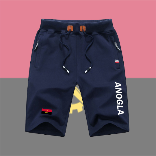 Angola Shorts / Angola Pants / Angola Shorts Flag / Angola Jersey / Grey Shorts / Black Shorts / Angola Poster / Angola Map / Men Women