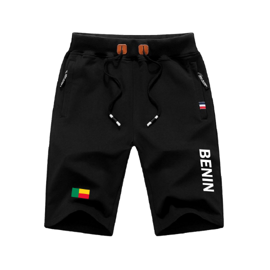 Benin Shorts / Benin Pants / Benin Shorts Flag / Benin Jersey / Grey Shorts / Black Shorts / Benin Poster / Benin Map / Men Women