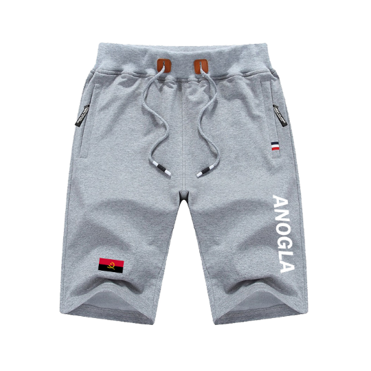 Angola Shorts / Angola Pants / Angola Shorts Flag / Angola Jersey / Grey Shorts / Black Shorts / Angola Poster / Angola Map / Men Women