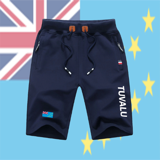 Tuvalu Shorts / Tuvalu Pants / Tuvalu Shorts Flag / Tuvalu Jersey / Grey Shorts / Black Shorts / Tuvalu Poster / Tuvalu Map / Men Women