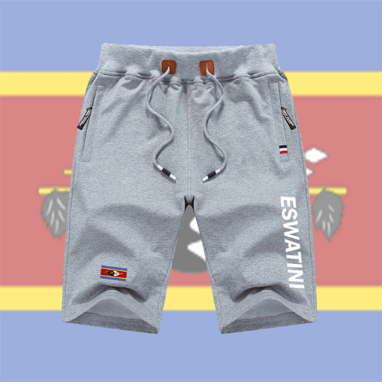 Eswatini Shorts / Eswatini Pants / Eswatini Shorts Flag / Eswatini Jersey / Grey Shorts / Black Shorts / Eswatini Poster / Eswatini Map