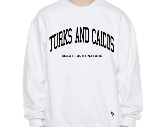 Turks and Caicos Sweatshirts / Turks and Caicos Shirt / Turks and Caicos Sweat Pants Map / Turks and Caicos Jersey / Grey Sweatshirts