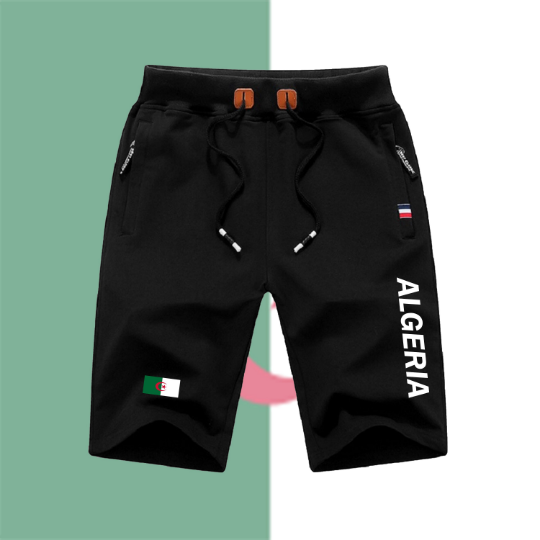 Algeria Shorts / Algeria Pants / Algeria Shorts Flag / Algeria Jersey / Grey Shorts / Black Shorts / Algeria Poster / Algeria Map