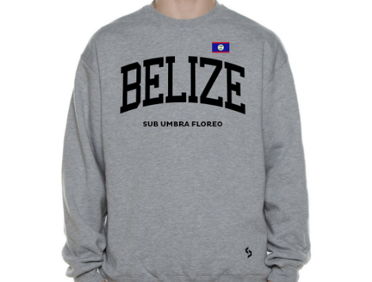 Belize Sweatshirts / Belize Shirt / Belize Sweat Pants Map / Belize Jersey / Grey Sweatshirts / Black Sweatshirts / Belize Poster