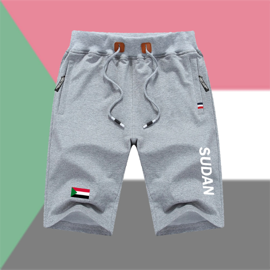 Sudan Shorts / Sudan Pants / Sudan Shorts Flag / Sudan Jersey / Grey Shorts / Black Shorts / Sudan Poster / Sudan Map / Men Women