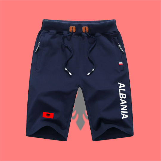 Albania Shorts / Albania Pants / Albania Shorts Flag / Albania Jersey / Grey Shorts / Black Shorts / Albania Poster / Albania Map