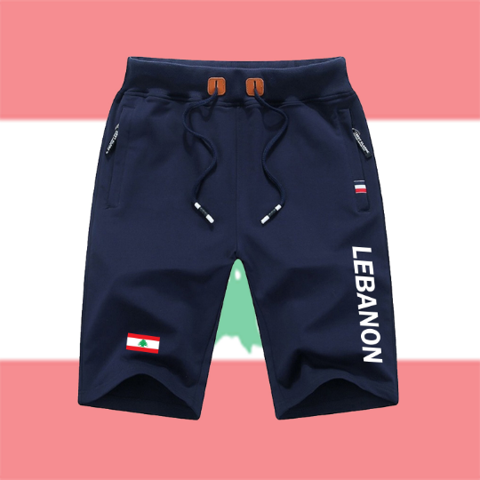 Lebanon Shorts / Lebanon Pants / Lebanon Shorts Flag / Lebanon Jersey / Grey Shorts / Black Shorts / Lebanon Poster / Lebanon Map