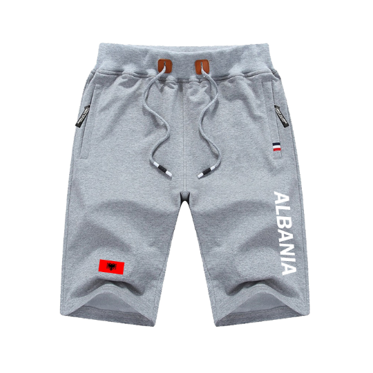 Albania Shorts / Albania Pants / Albania Shorts Flag / Albania Jersey / Grey Shorts / Black Shorts / Albania Poster / Albania Map