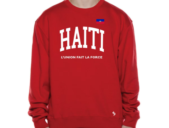 Haiti Sweatshirt / Haiti Hoodie / Haiti Sweatshirt Flag / Haiti Jersey / Grey Sweatshirt / Black Sweatshirt / Haiti Poster / Haiti Map