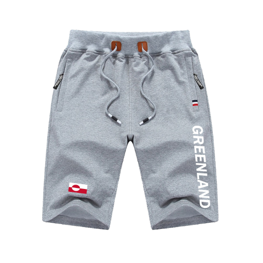 Greenland Shorts / Greenland Pants / Greenland Shorts Flag / Greenland Jersey / Grey Shorts / Black Shorts / Greenland Poster / Greenland