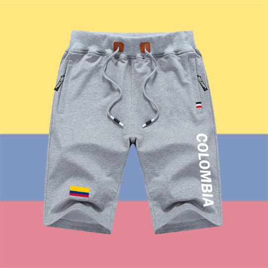 Colombia Shorts / Colombia Pants / Colombia Shorts Flag / Colombia Jersey / Grey Shorts / Black Shorts / Colombia Poster / Colombia Map