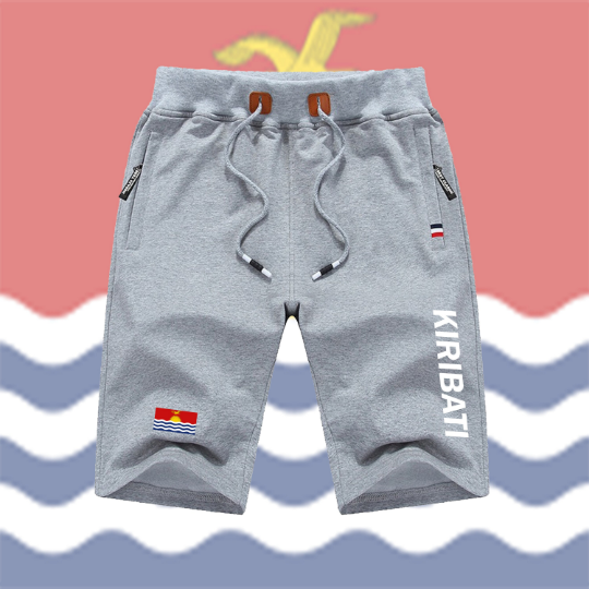 Kiribati Shorts / Kiribati Pants / Kiribati Shorts Flag / Kiribati Jersey / Grey Shorts / Black Shorts / Kiribati Poster / Kiribati Map