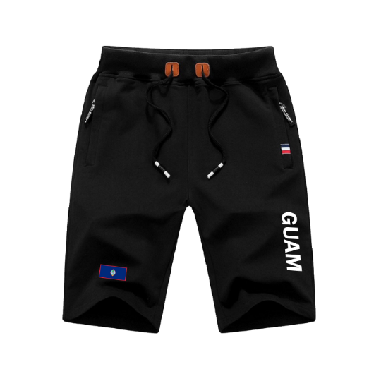 Guam Shorts / Guam Pants / Guam Shorts Flag / Guam Jersey / Grey Shorts / Black Shorts / Guam Poster / Guam Map / Men Women